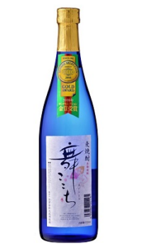 本格麦焼酎 ,軽やかな味<br>わいとフルーティーな<br>芳香の麦焼酎です<br>モンドセレクション金賞<br>キレ~イなブルーボトル<br>
も人気の要因 720ml 25度<br>
加工費込 5700円 専用箱無し<br>
<center><a href="https://www.kobo-abe.com/order?product=%E9%BA%A6%E7%84%BC%E9%85%8E%E8%88%9E" target="_blank" rel="noopener noreferrer"><img border="0" src="https://www.kobo-abe.com/wp-content/uploads/2016/10/order-or200.png" width="200px" alt=""></a></center>
<br>
<br>